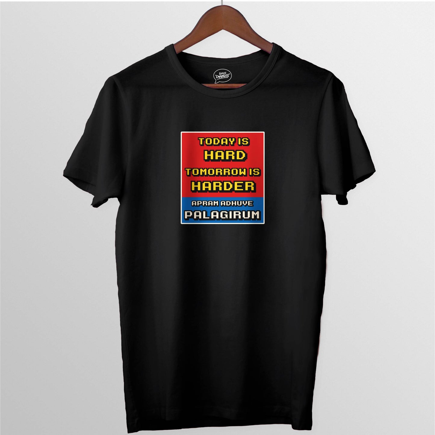 ADHUVE PALAGIRUM TEE - BLACK