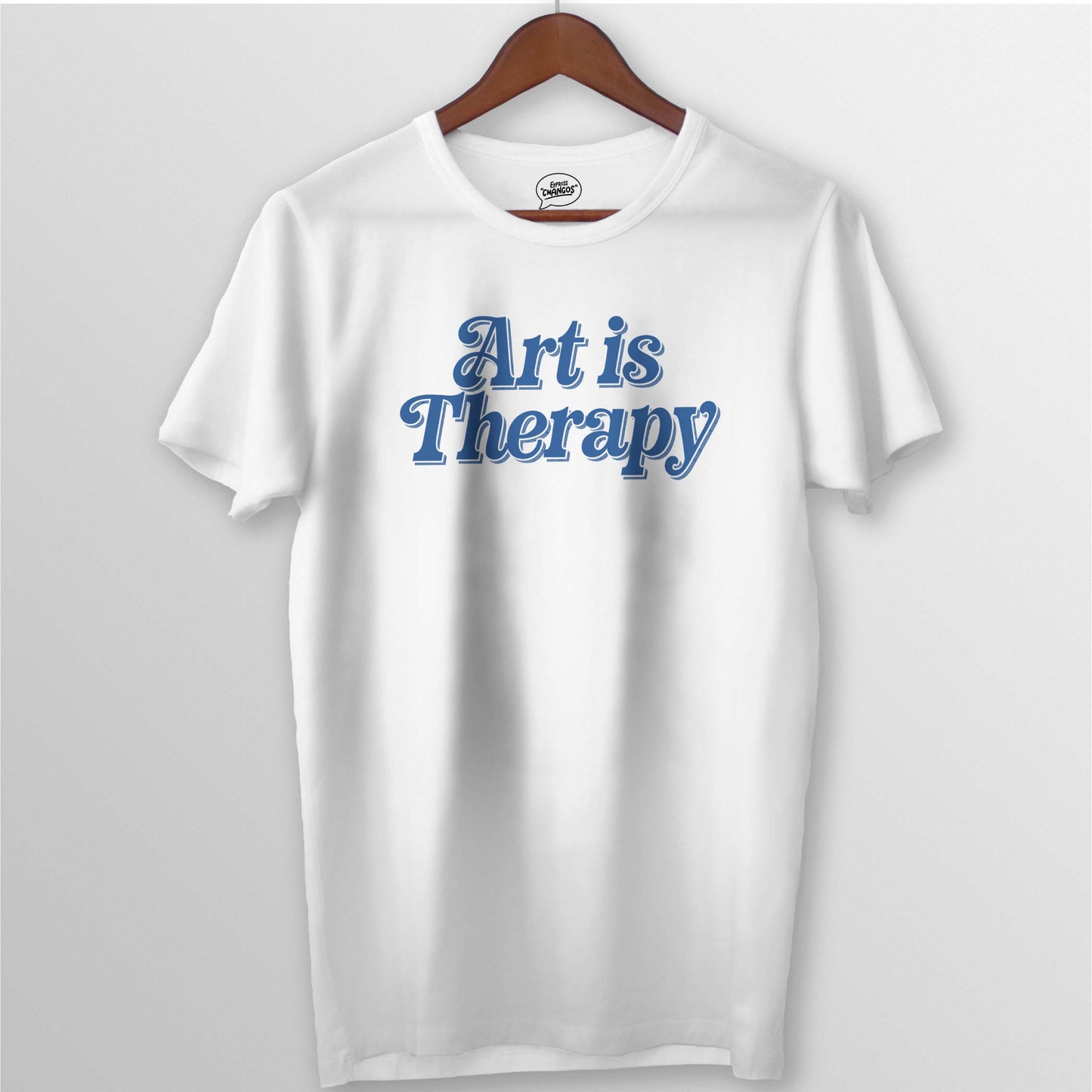 ART IS THERAPY TEE - WHITE