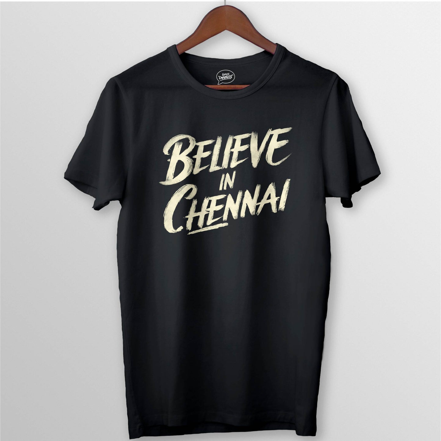 BELIEVE IN CHENNAI TEE - BLACK