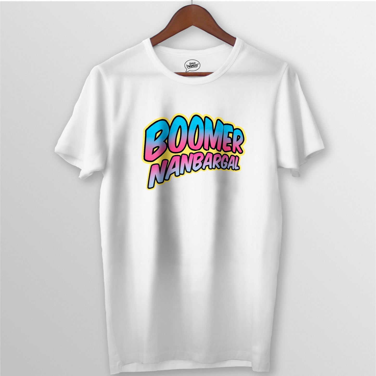 BOOMER NANBARGAL TEE - WHITE
