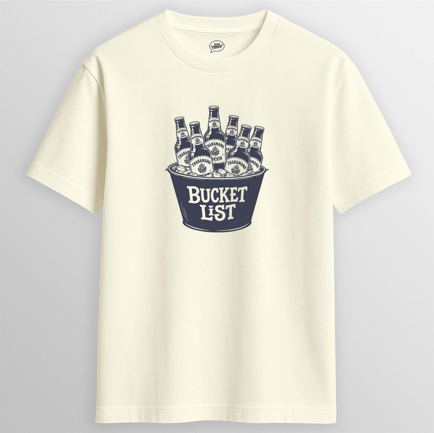 BUCKET LIST T-SHIRT, OFF WHITE | Express Changos