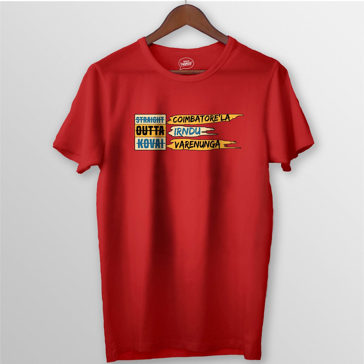 COIMBATORELA IRNDU VARENUNGA TEE - RED