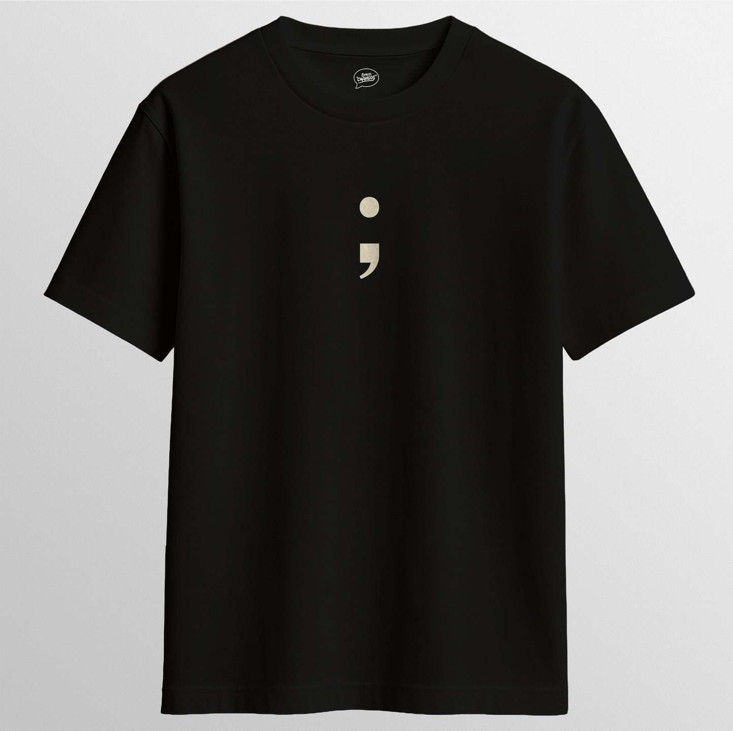 COLON T-SHIRT, BLACK | Express Changos