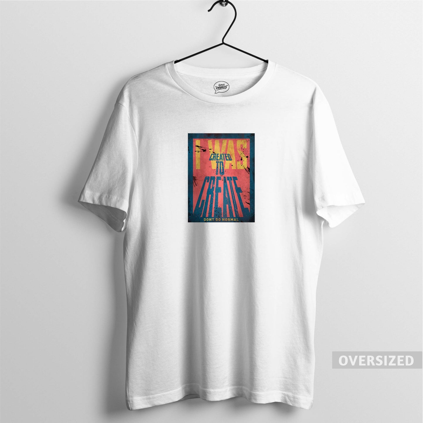 CREATED TO CREATE TEE - WHITE