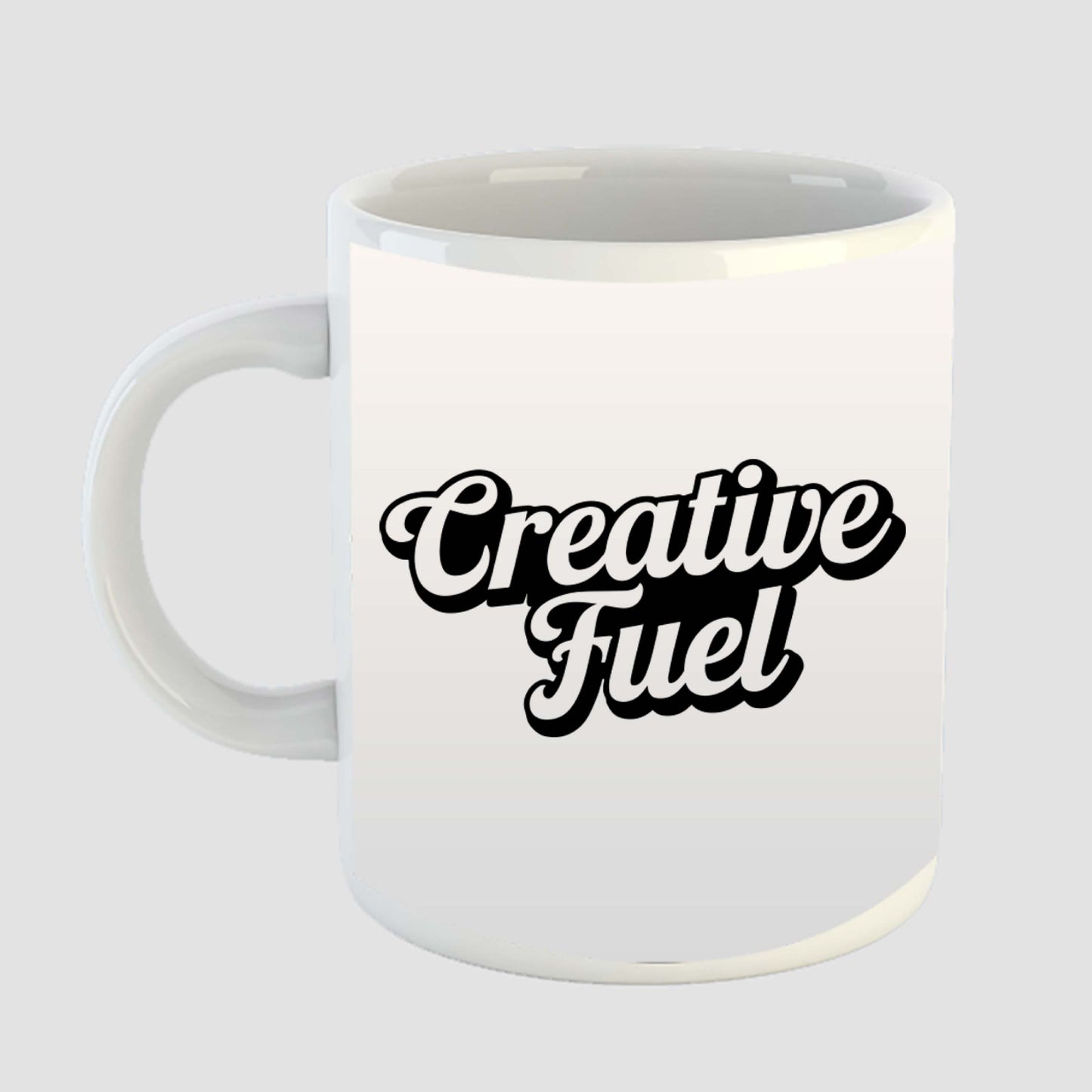 CREATIVE FUEL COFFE MUG - WHITE