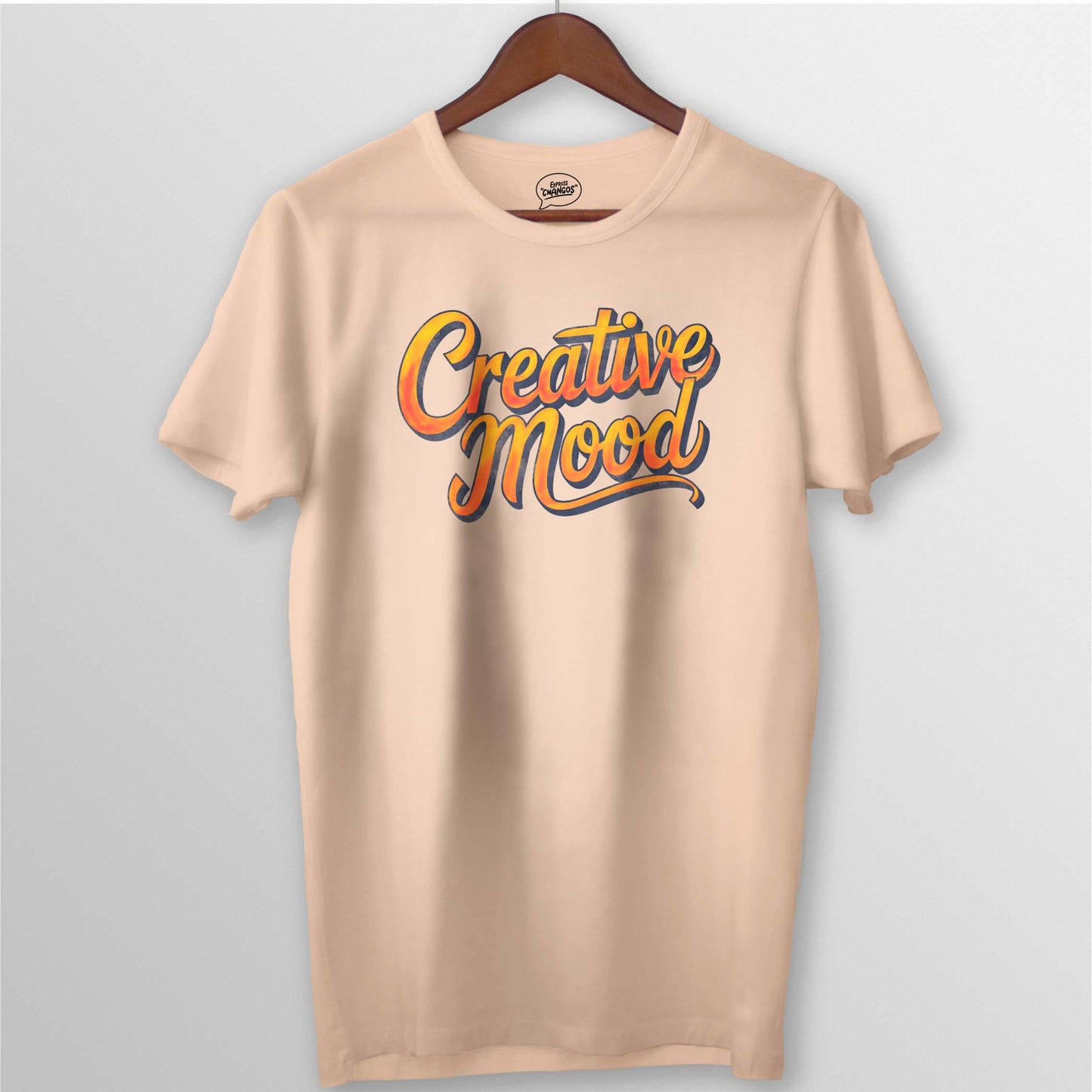 CREATIVE MOOD TEE - PEACH