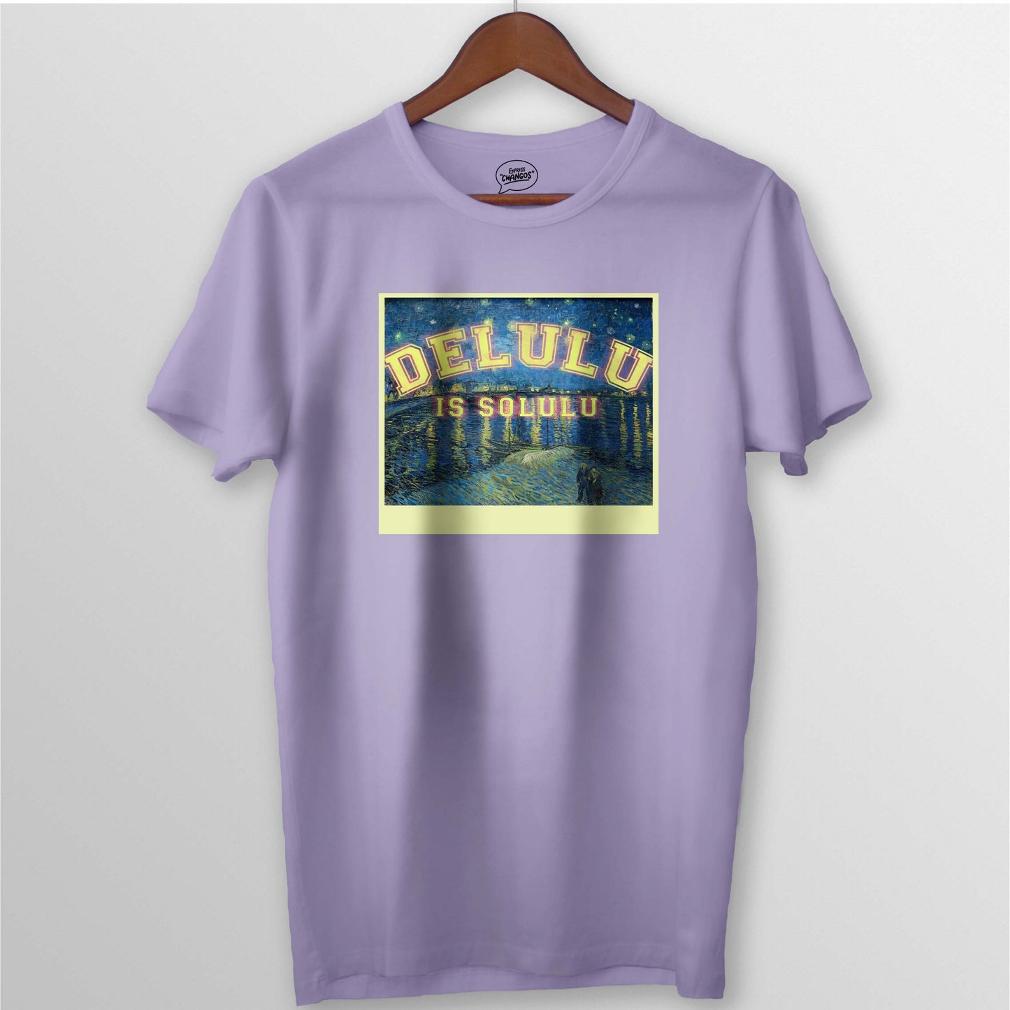 DELULU IS SOLULU TEE - LAVENDER