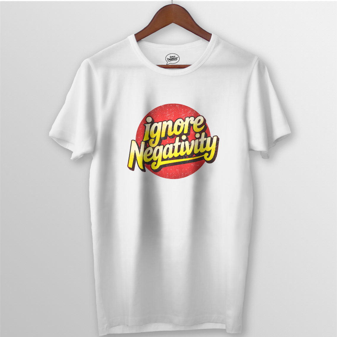 IGNORE NEGATIVITY TEE - WHITE