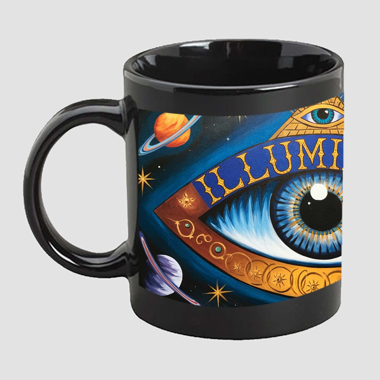 ILLUMINATI COFFEE MUG - BLACK