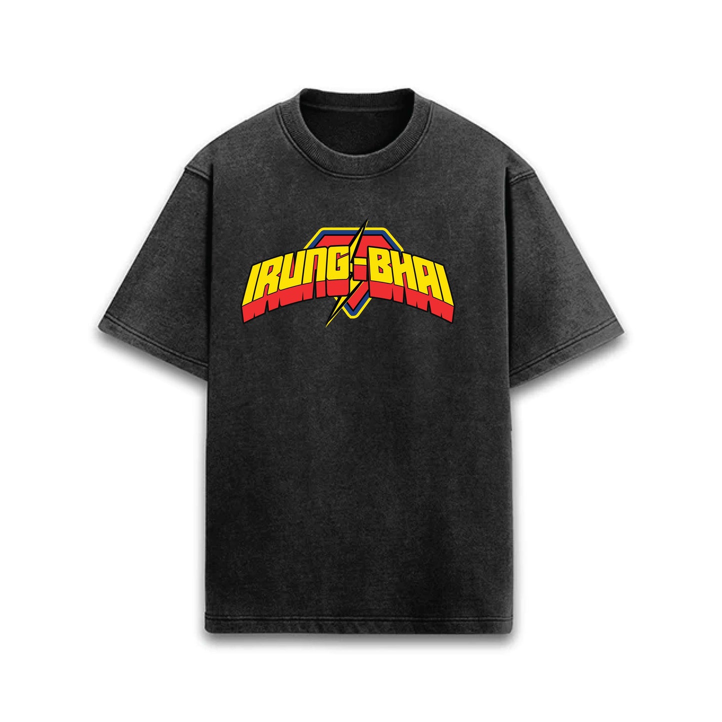 IRUNG BHAI - ACID WASHED TEE