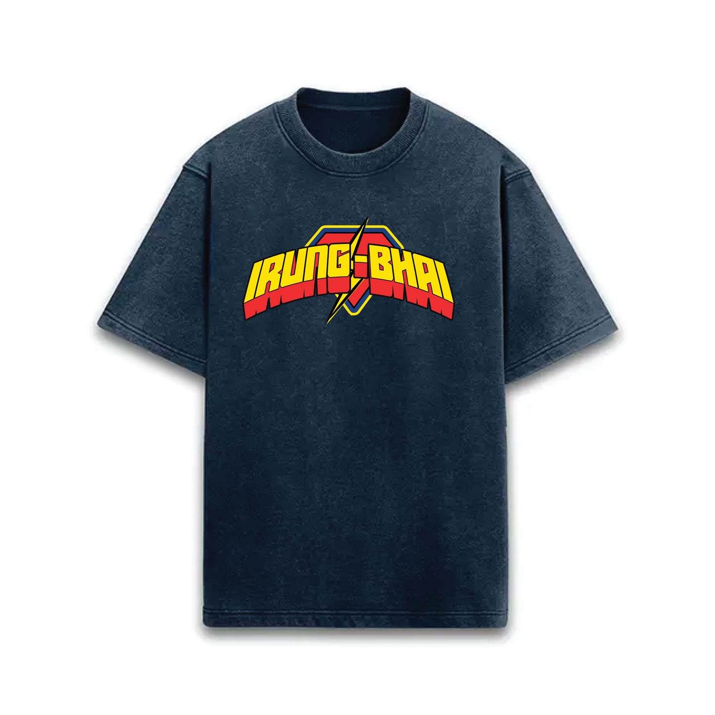 IRUNG BHAI - ACID WASHED TEE