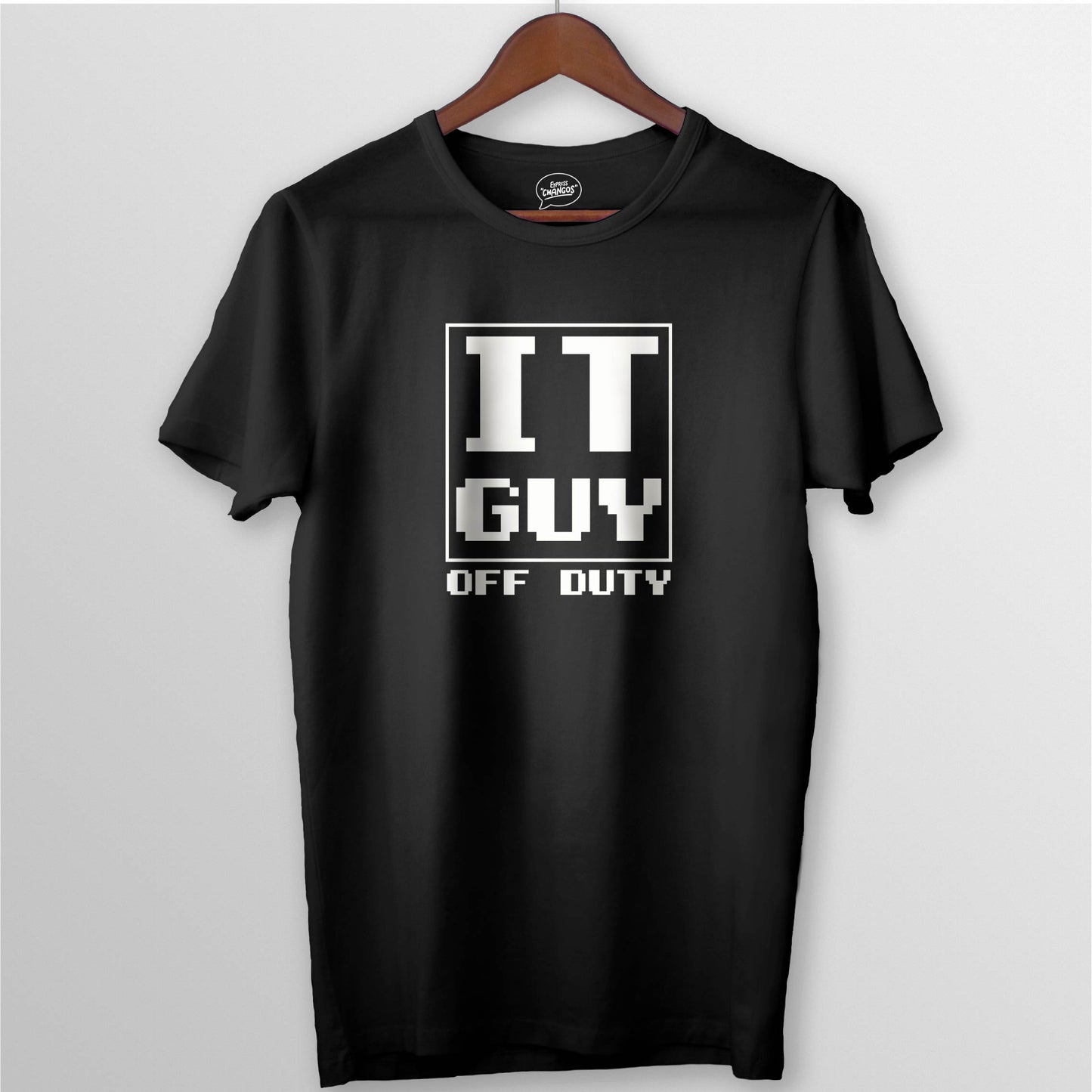 IT GUY 0FF DUTY TEE - BLACK