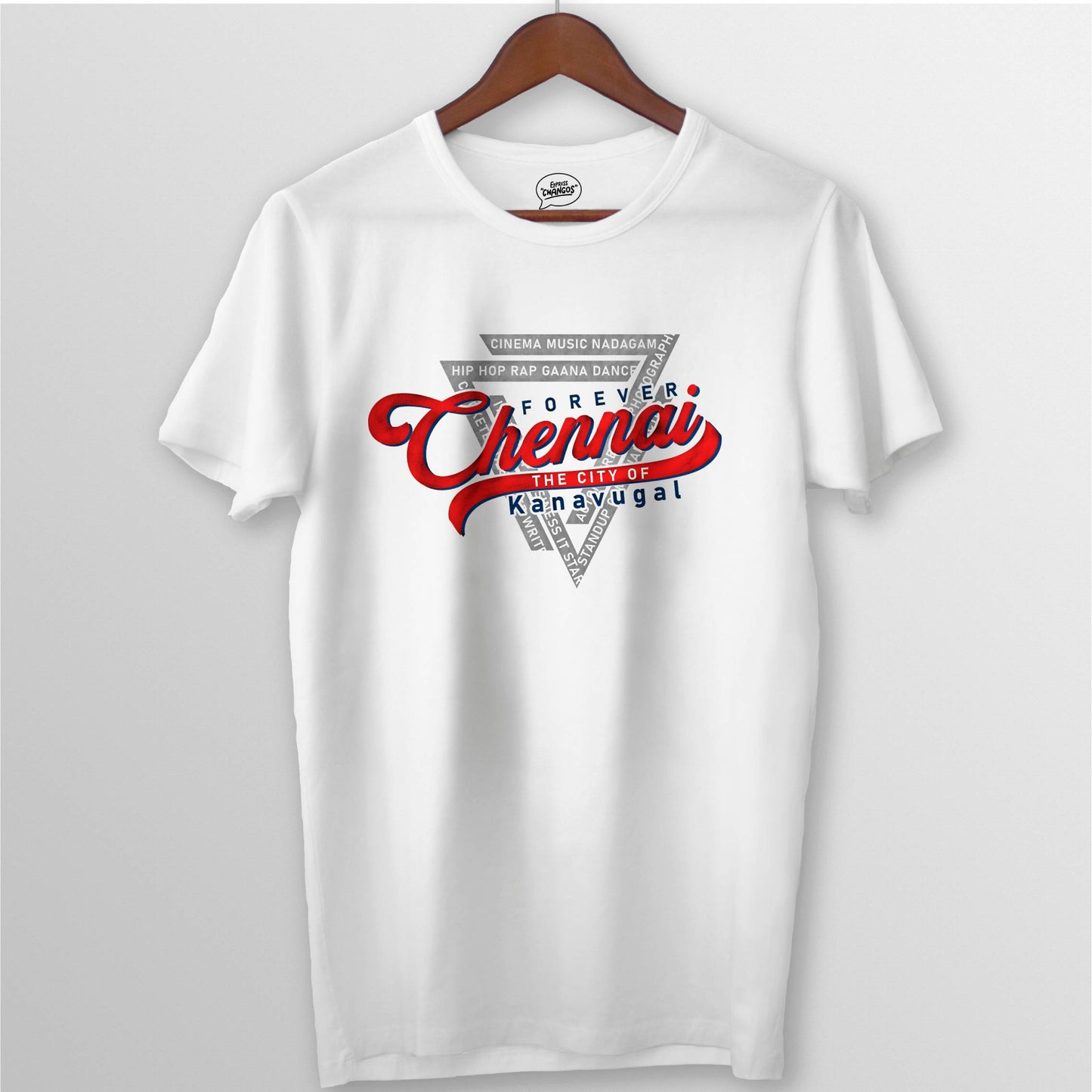 CHENNAI KANAVUGAL TEE - WHITE