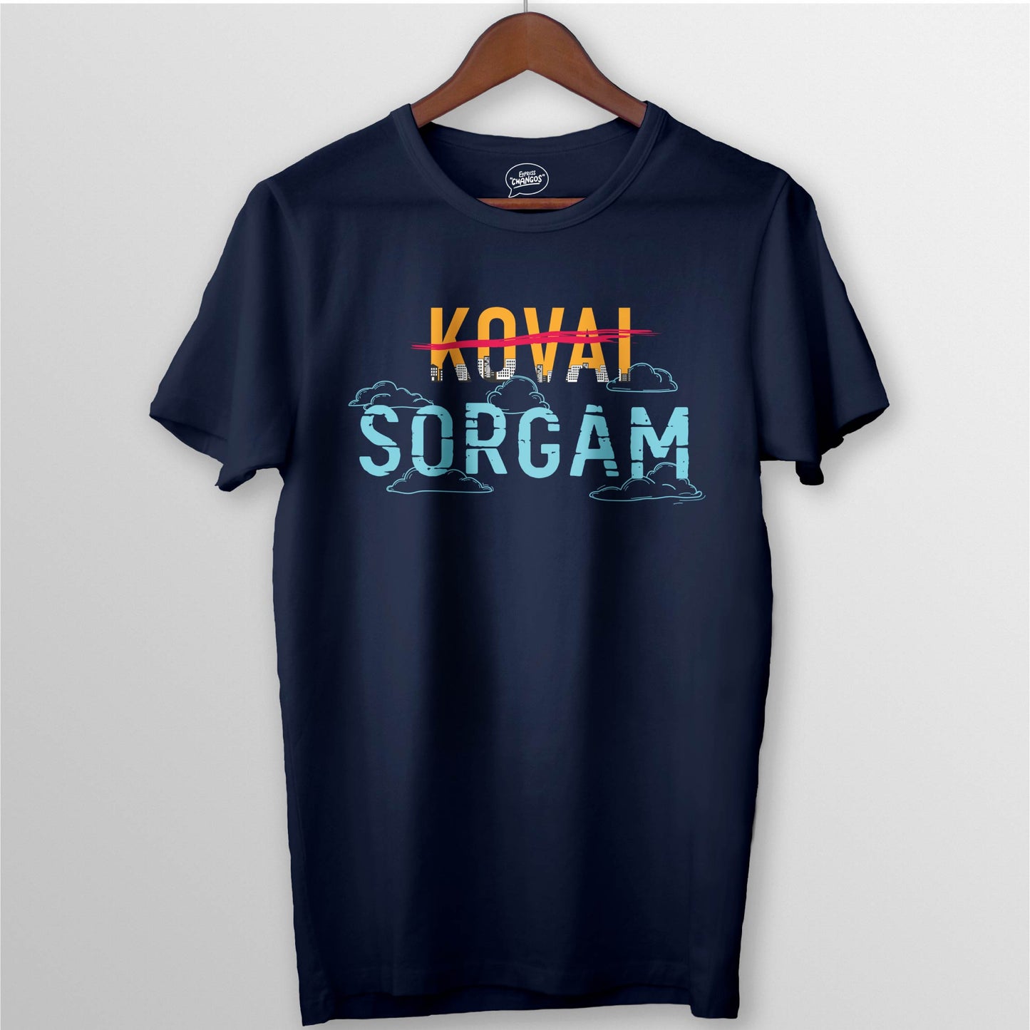 KOVAI SORGAM TEE - NAVY