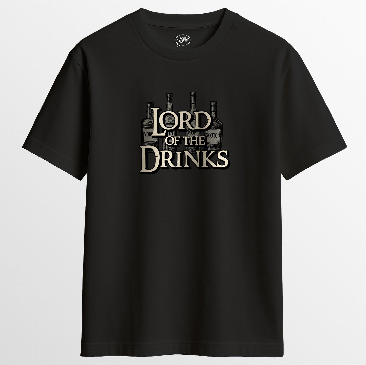 LORD OF THE DRINKS TEE - BLACK