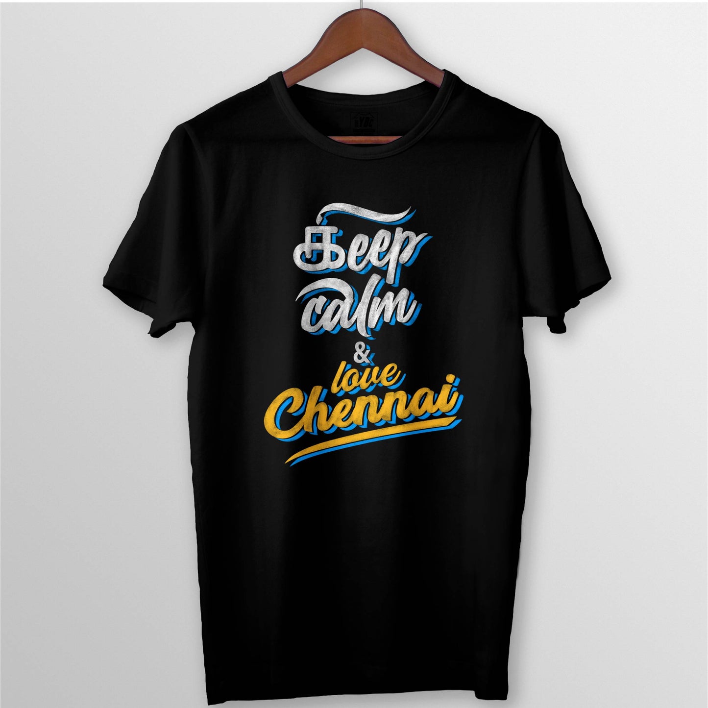 LOVE CHENNAI TEE - BLACK