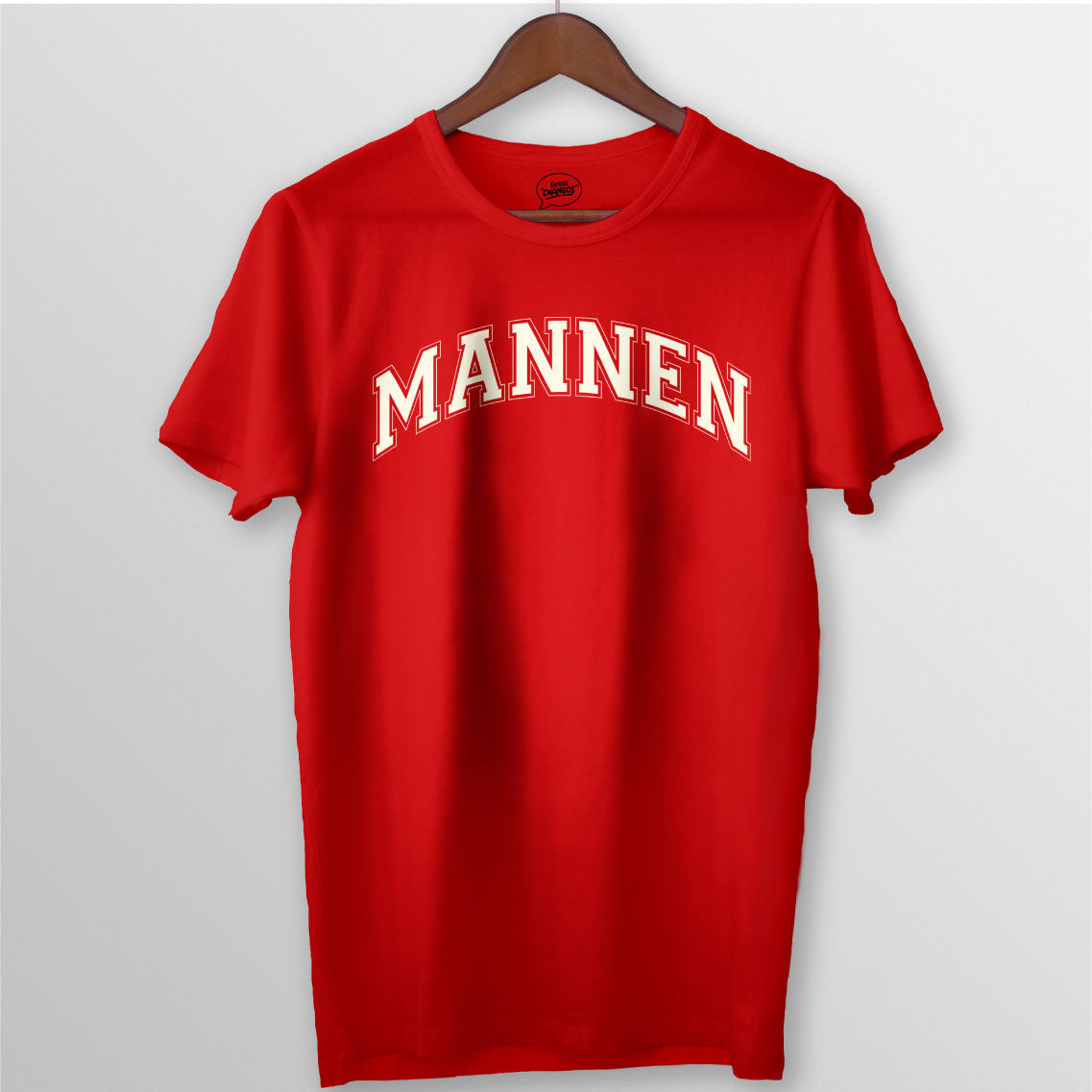MANNEN TEE- RED