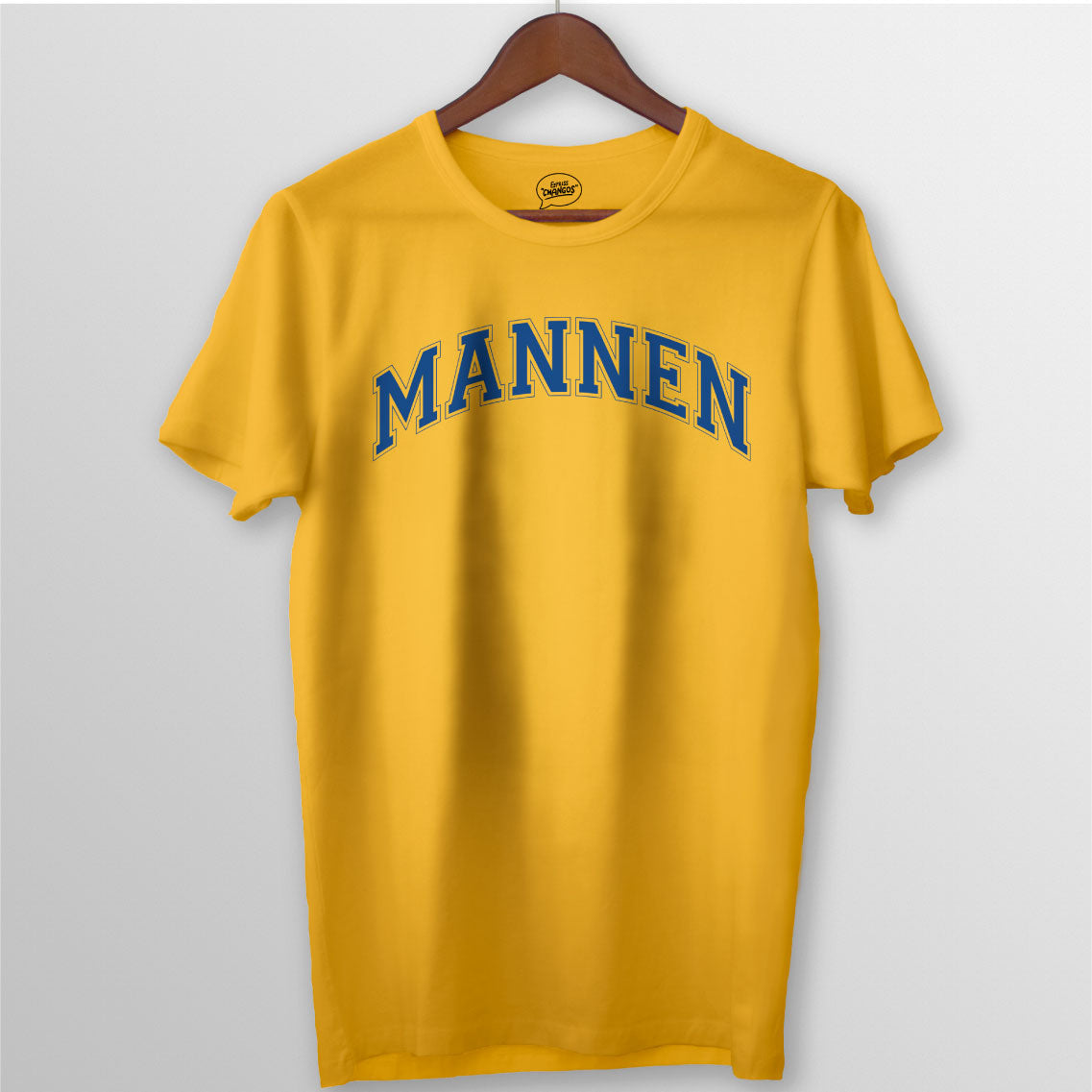 MANNEN TEE - YELLOW