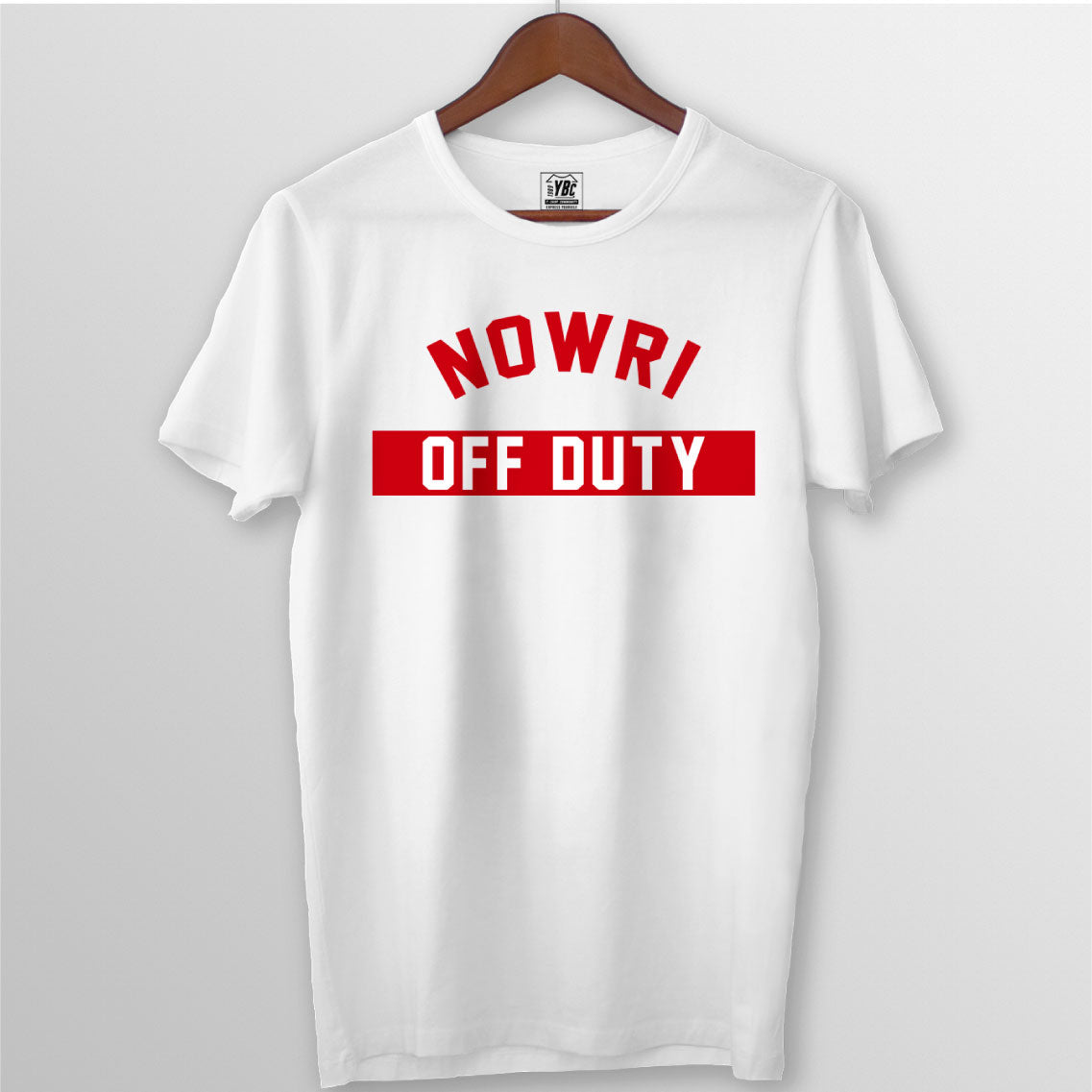 NOWRI OFF DUTY TEE - WHITE