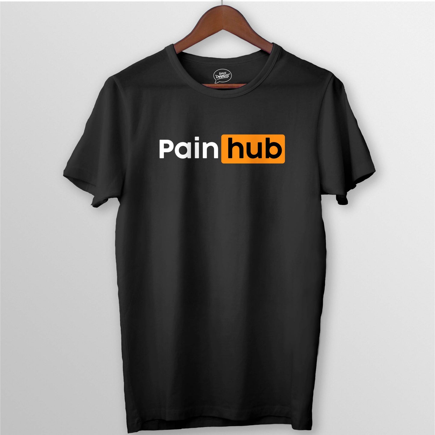 PAIN HUB TEE - BLACK