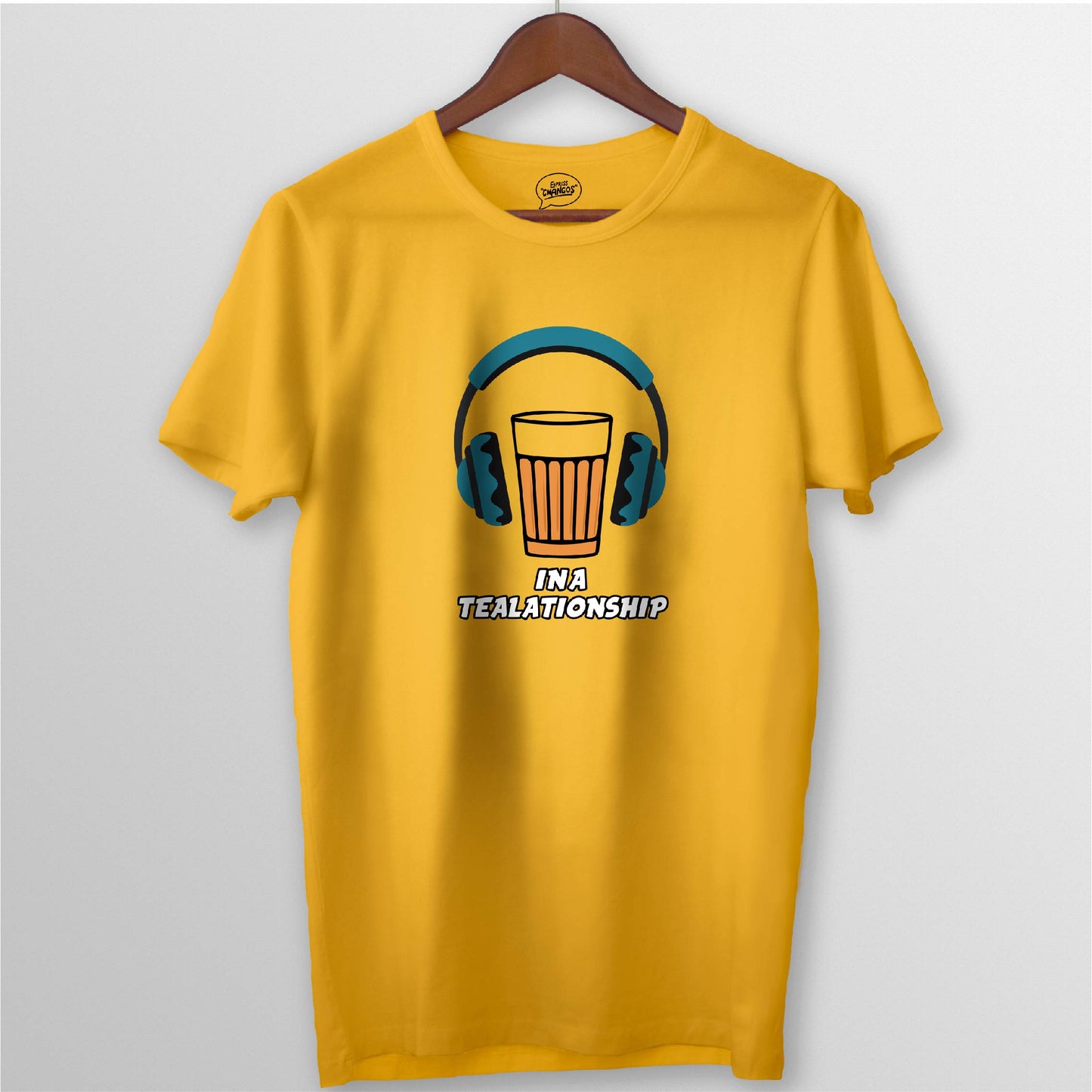 TEALATIONSHIP TEE - GOLDEN YELLOW