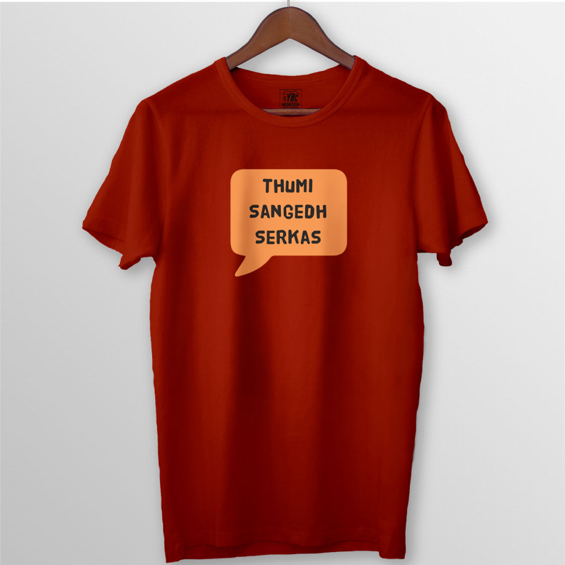 THUMI SANGEDH SERKAS TEE - BRICK RED
