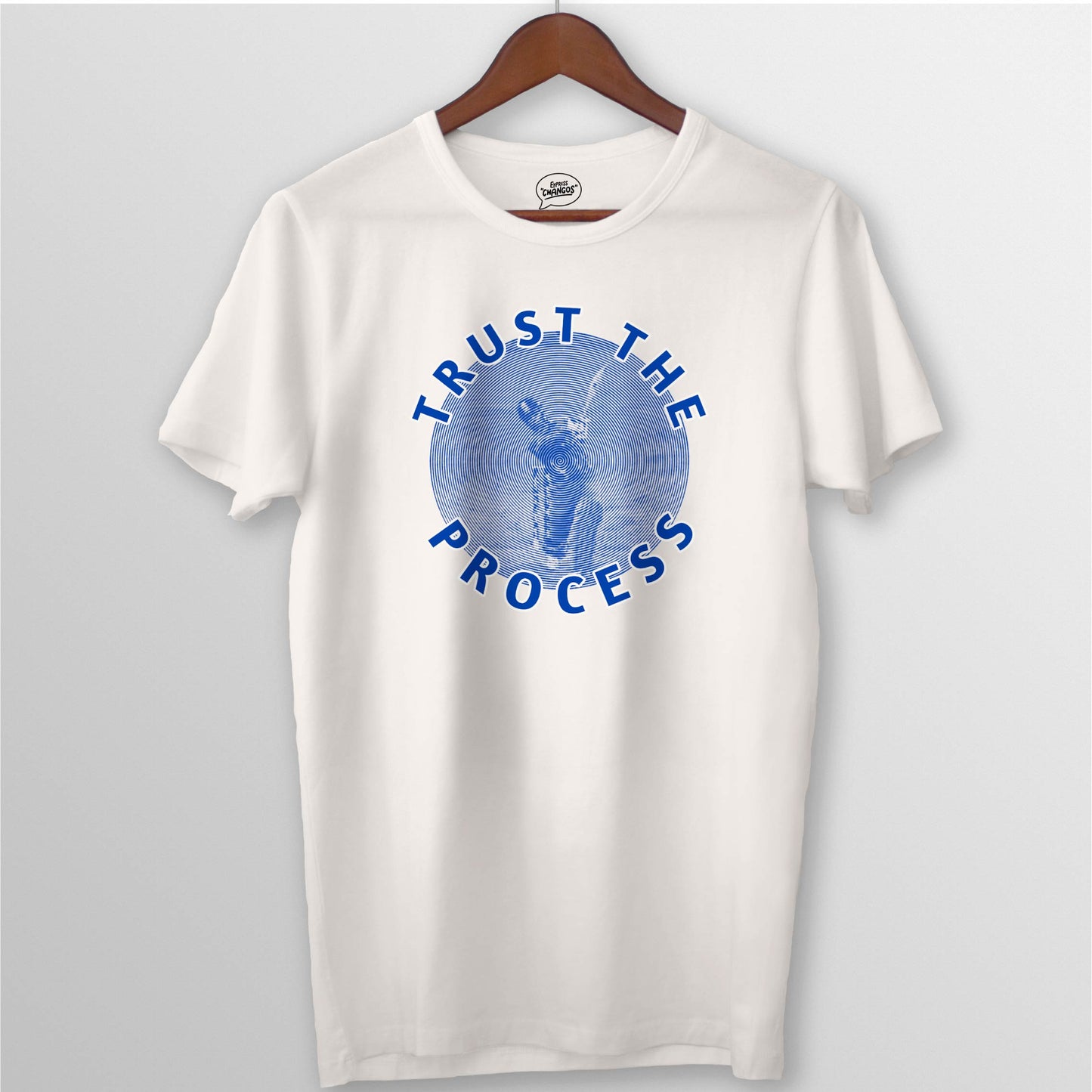 TRUST THE PROCESS TEE - WHITE