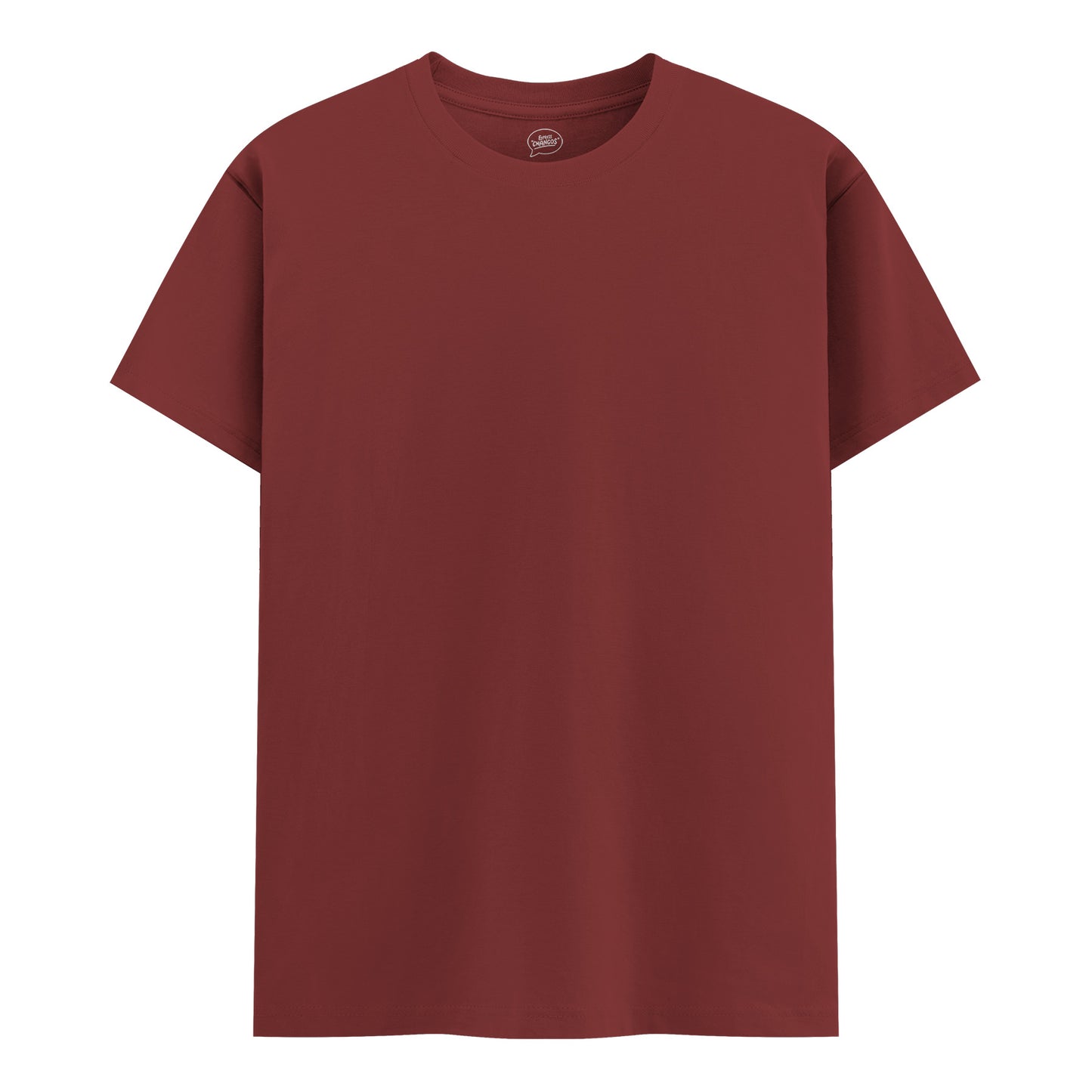 SOLID TEE - BRICK RED
