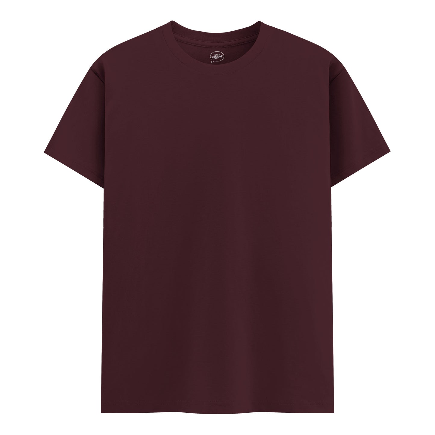 SOLID TEE - MAROON