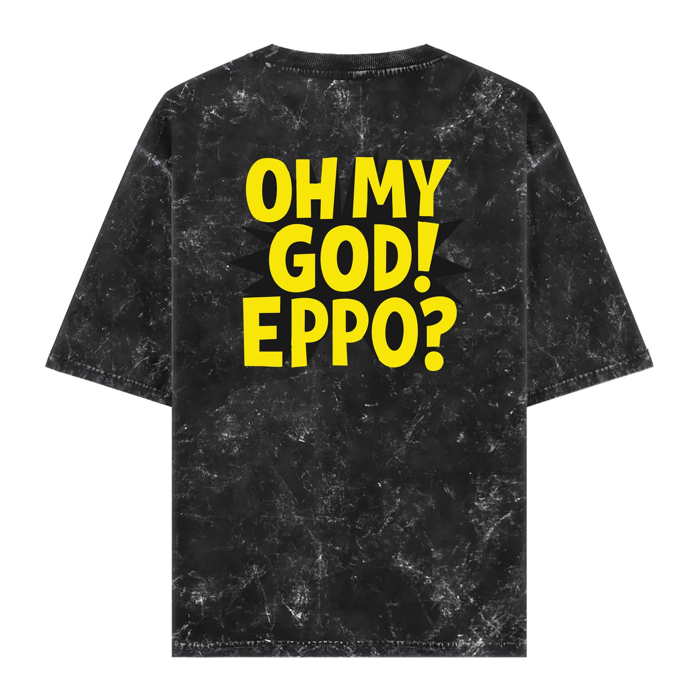 Unisex Acid Washed Oversized Tee