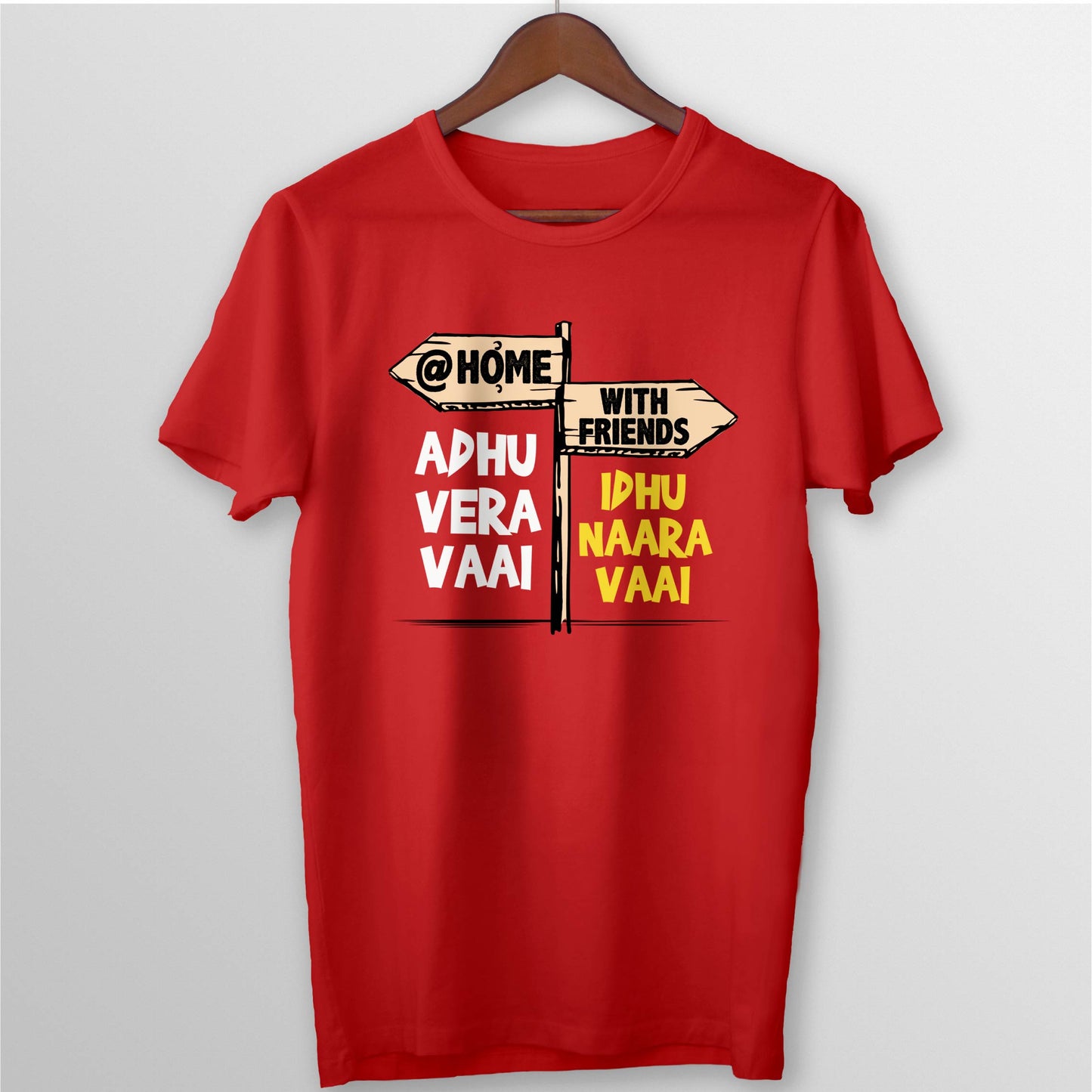 VERA VAAI NAARA VAAI TEE - RED