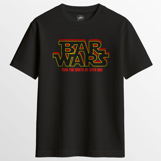 BAR WARS TEE - BLACK
