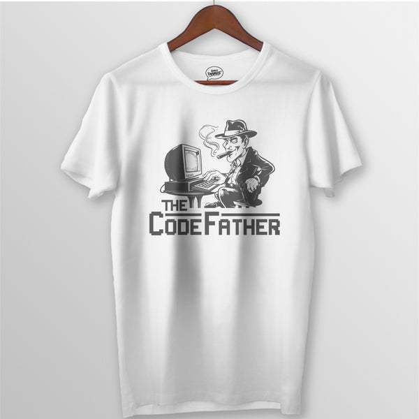 CODE FATHER TEE - WHITE | Express Changos