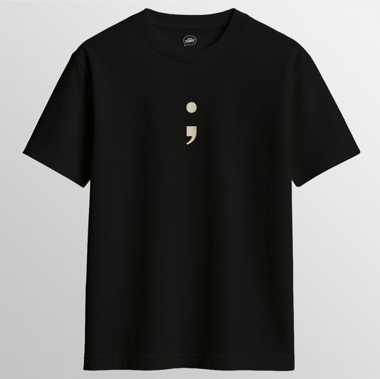 Colon T-Shirt in Black - Express Changos