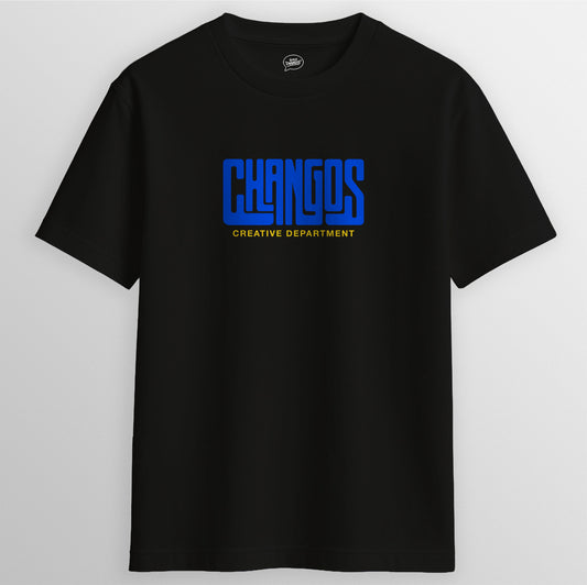 Changos Creative Dept. T-Shirt in Black - Express Changos