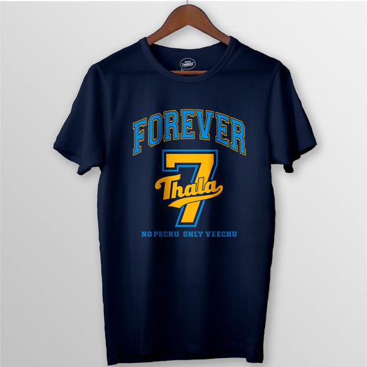 FOREVER THALA 7 TEE - NAVY
