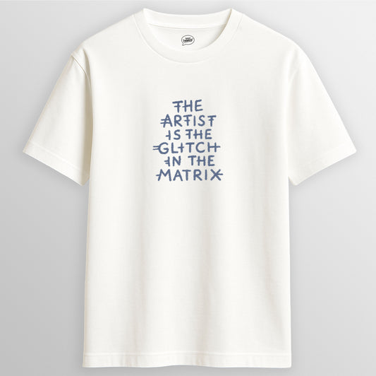Glitch T-Shirt in White - Express Changos