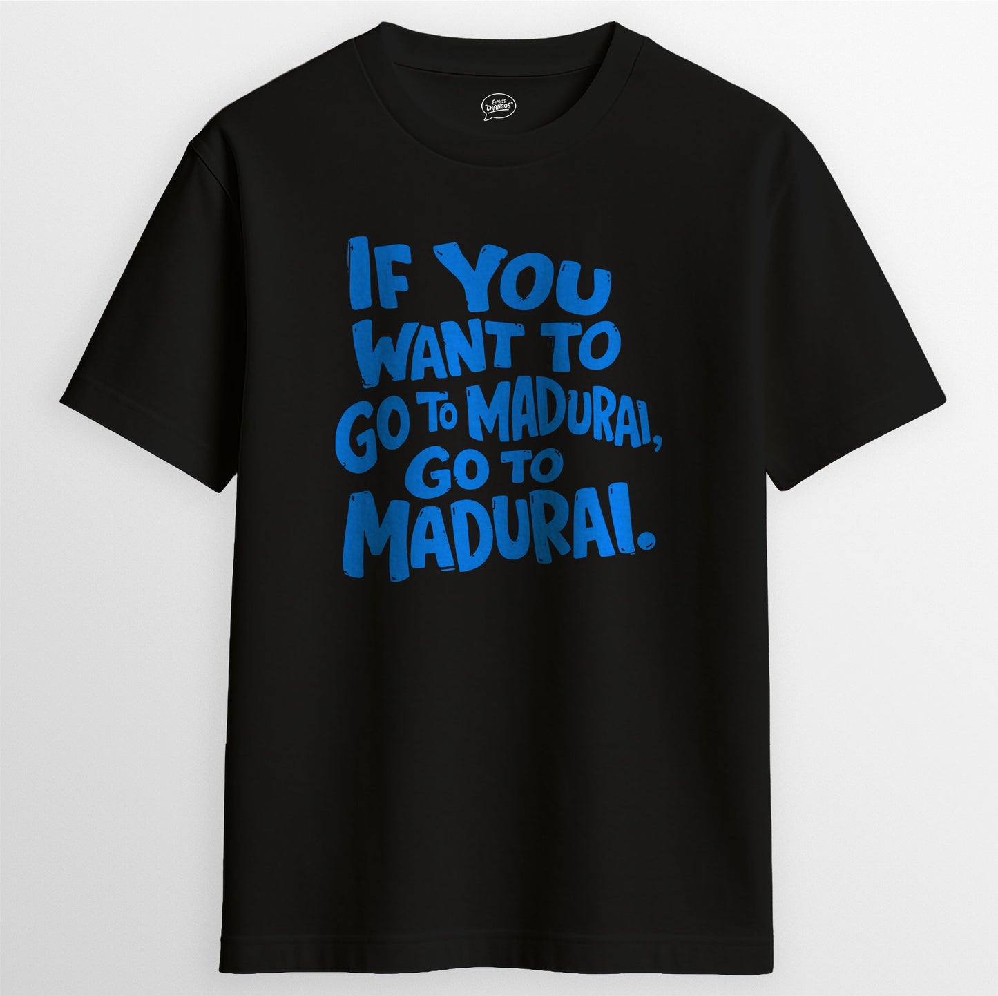 GO TO MADURAI T-SHIRT, BLACK | Express Changos