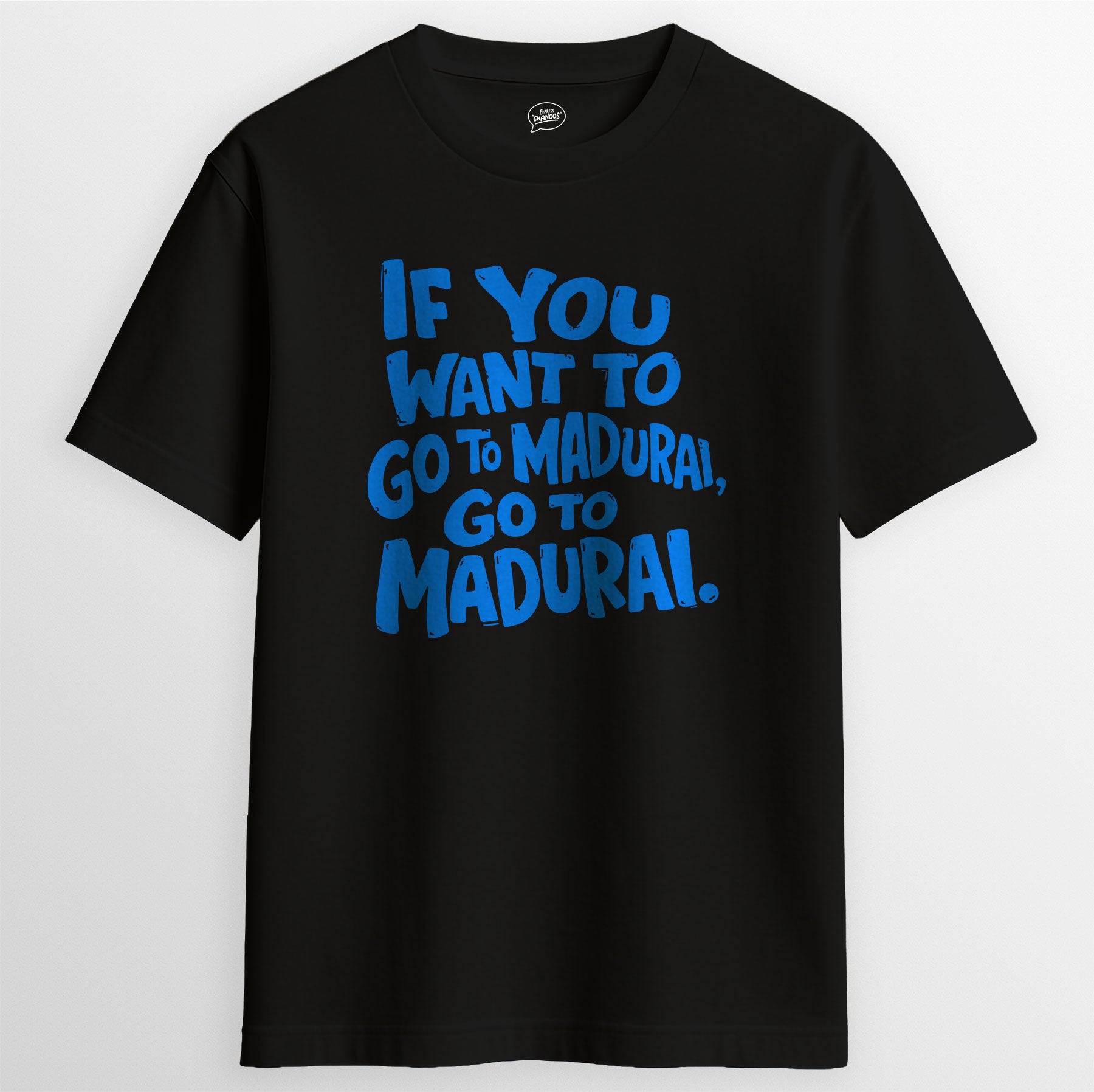 GO TO MADURAI T-SHIRT, BLACK | Express Changos