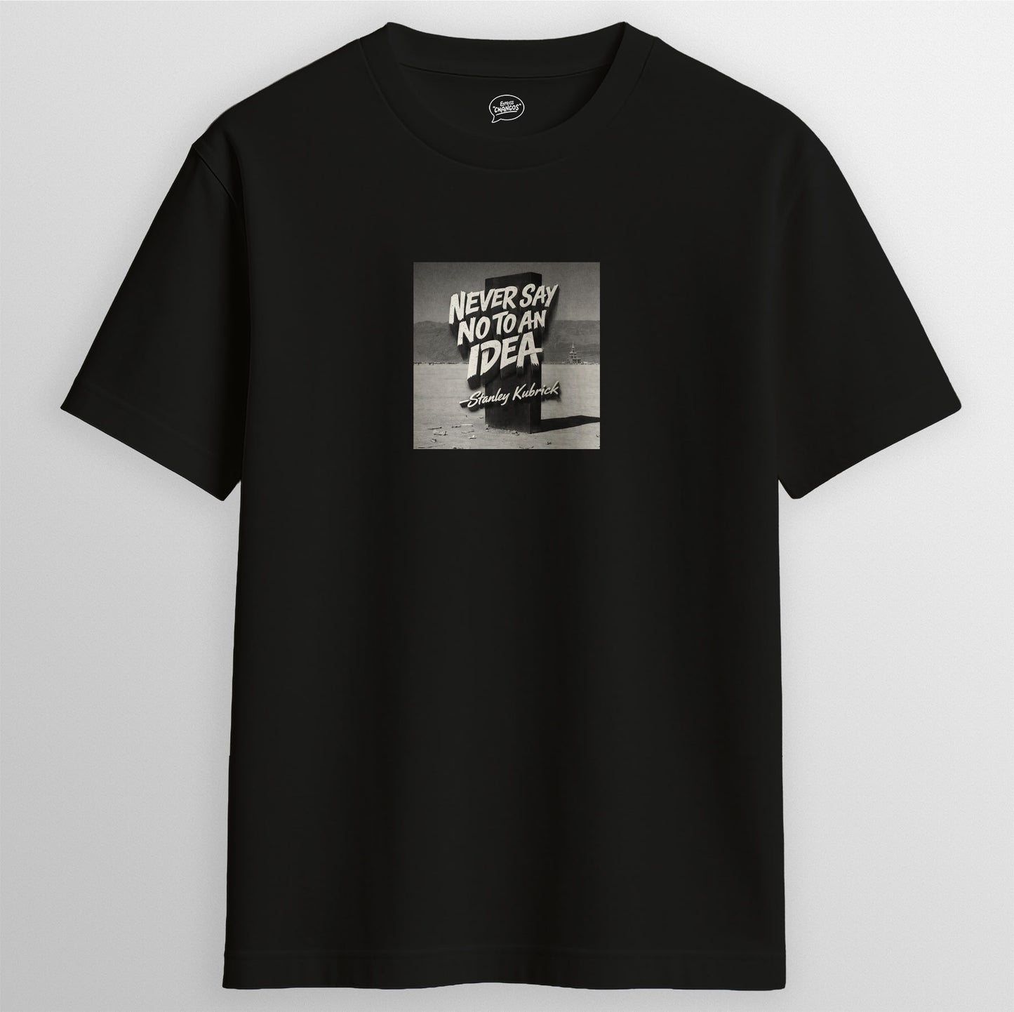 NEVER SAY NO TO AN IDEA T-SHIRT, BLACK | Express Changos