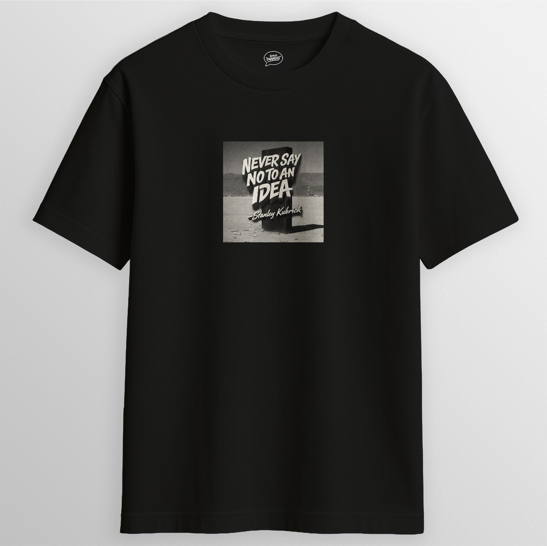 NEVER SAY NO TO AN IDEA T-SHIRT, BLACK | Express Changos
