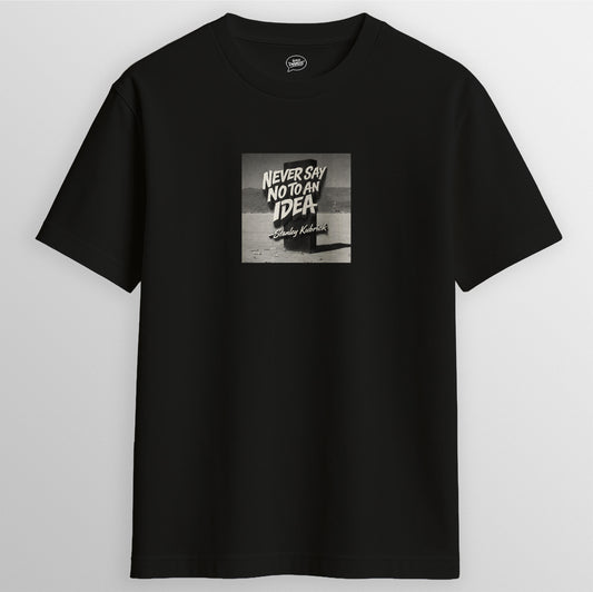 Never Say No To An Idea T-Shirt in Black - Express Changos