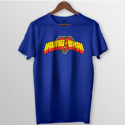 IRUNG - BHAI TEE - WHITE - ROYAL BLUE
