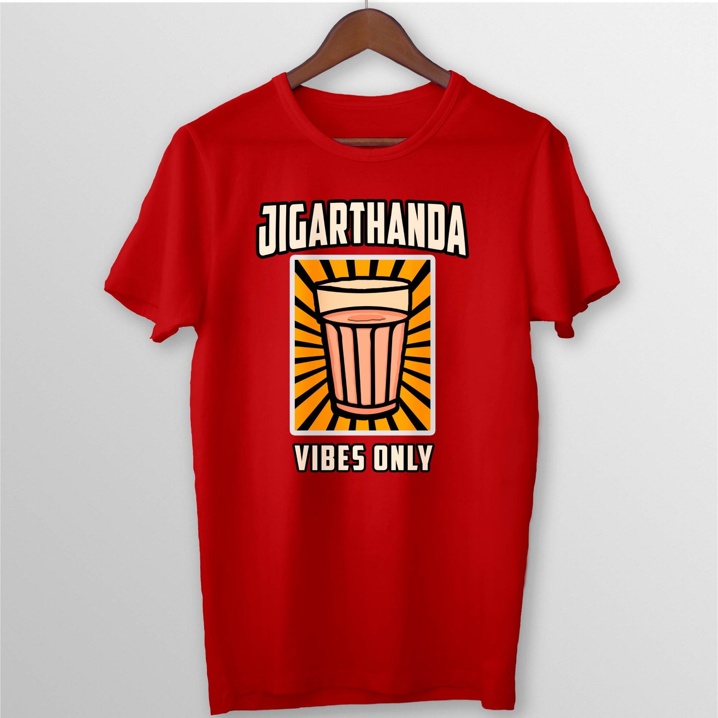 JIGARTHANDA VIBES TEE - RED