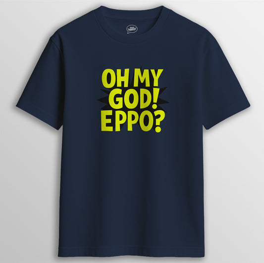 OH MY GOD TEE - NAVY