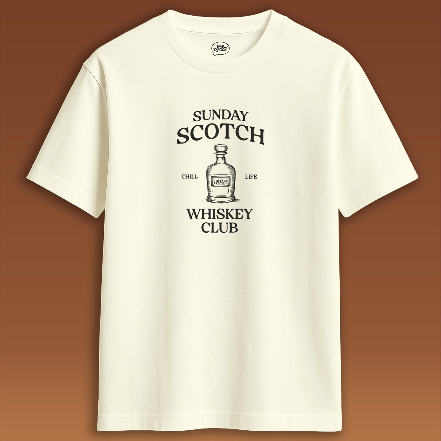 SUNDAY SCOTCH TEE - OFF WHITE