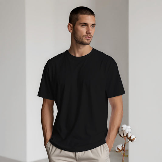 PREMIUM SUPIMA TEE - BLACK