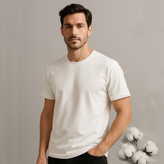 PREMIUM SUPIMA TEE - WHITE