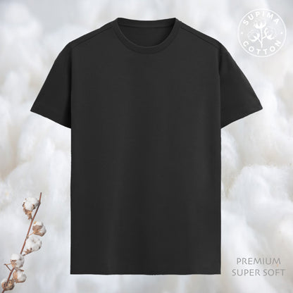 PREMIUM SUPIMA TEE - BLACK