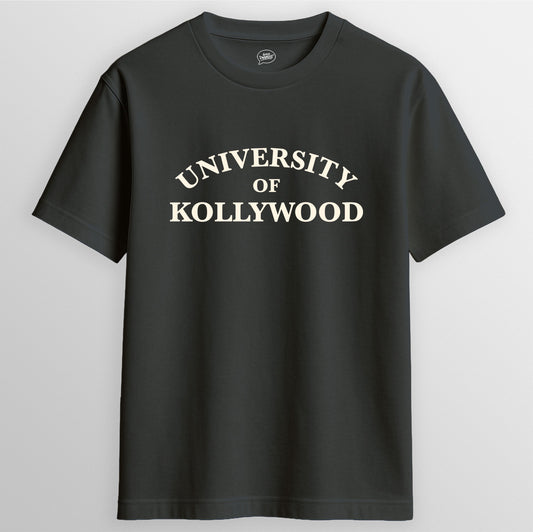 University Of Kollywood T-Shirt in Black - Express Changos